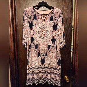Sandra Darren Paisley Dress